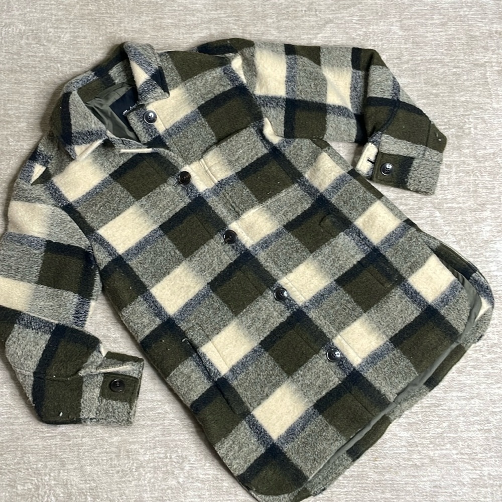 Green Madewell Plaid Shacket